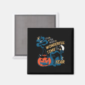 Het is de mooiste tijd van het jaar Halloween Magneet (Voorkant / Achterkant)