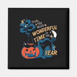 Het is de mooiste tijd van het jaar Halloween Magneet