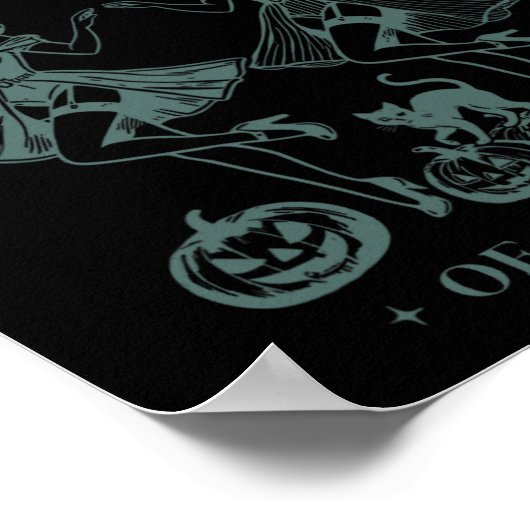 Het is de mooiste tijd van het jaar Halloween Poster (Hoek)