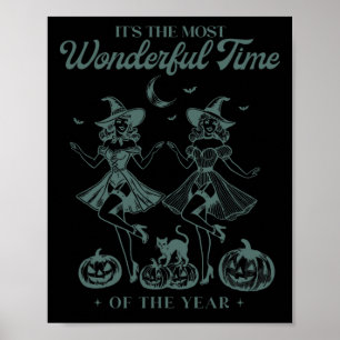 Het is de mooiste tijd van het jaar Halloween Poster