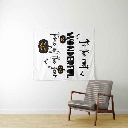 Het is de mooiste tijd van het jaar Halloween Wandkleed (In Situ (horizontaal))