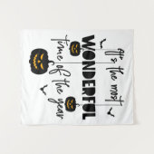 Het is de mooiste tijd van het jaar Halloween Wandkleed (Voorkant (horizontaal))