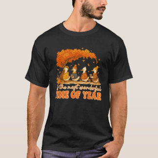 Het is de mooiste tijd van het jaar Herfst Fa T-shirt