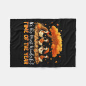 Het is de mooiste tijd van het jaar herfst herfst fleece deken (Voorkant (Horizontaal))