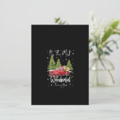 Het is de mooiste tijd van het jaar kaart (Staand voorkant)