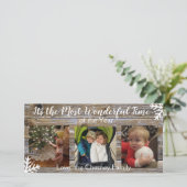 Het is de mooiste tijd van het jaar kaart (Staand voorkant)