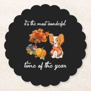 Het is de mooiste tijd van het jaar kartonnen onderzetters