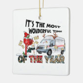 Het is de mooiste tijd van het Jaar Keramisch Ornament (Links)