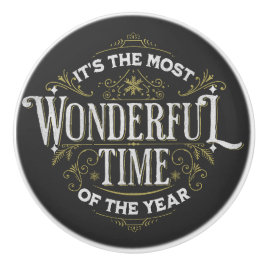 Het is de mooiste tijd van het jaar keramische knop
