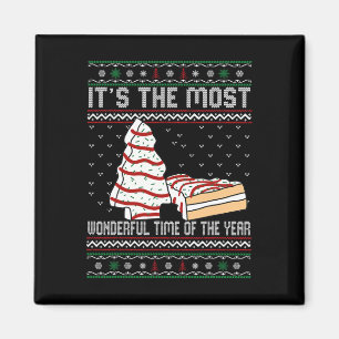 Het is de mooiste tijd van het jaar kerstmis magneet