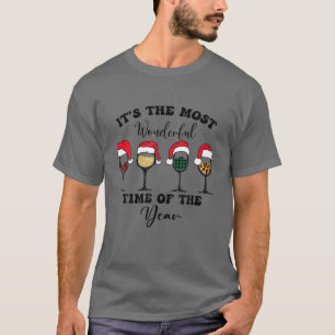 Het is de mooiste tijd van het jaar Kerstmis T-shirt