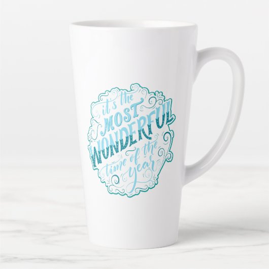 Het is de mooiste tijd van het Jaar Latte Mok (Rechts)