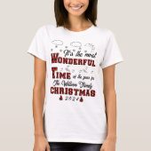 Het is de mooiste tijd van het jaar Matching T-shirt (Voorkant)