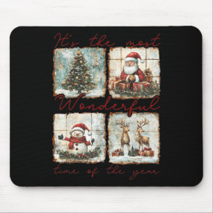 Het is de mooiste tijd van het jaar Merry Chr Muismat