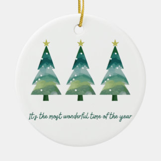 Het is de mooiste tijd van het jaar Ornament