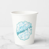 Het is de mooiste tijd van het Jaar Papieren Bekers (Voorkant)