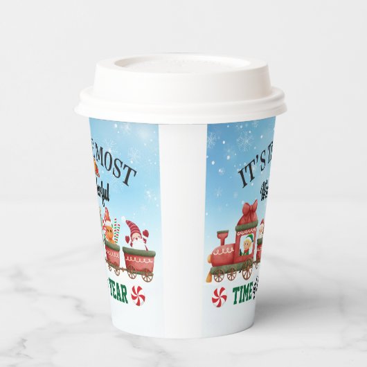 Het is de mooiste tijd van het jaar papieren bekers (Links)