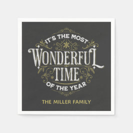 Het is de mooiste tijd van het jaar servet