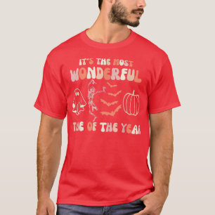 Het is de mooiste tijd van het jaar Skelet T-shirt