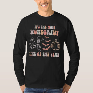 Het is de mooiste tijd van het jaar Skelet T-shirt