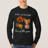 Het is de mooiste tijd van het jaar t-shirt (Voorkant)