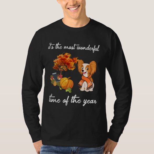 Het is de mooiste tijd van het jaar t-shirt (Voorkant)