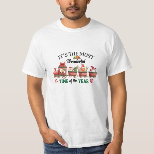 Het is de mooiste tijd van het jaar t-shirt (Voorkant)