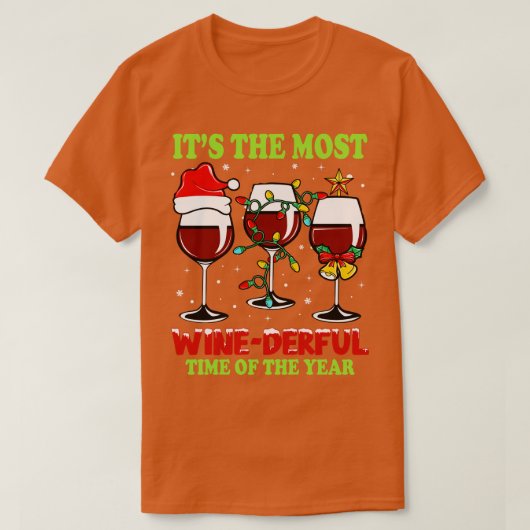 Het is de mooiste tijd van het jaar t-shirt (Design voorkant)