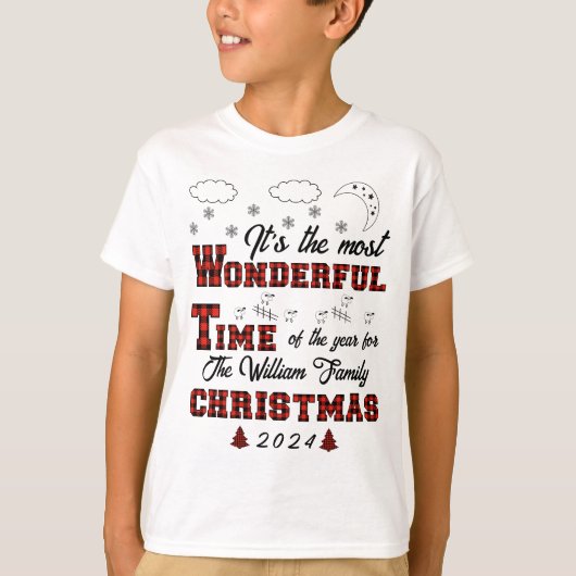 Het is de mooiste tijd van het jaar t-shirt (Voorkant)