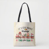 Het is de mooiste tijd van het jaar tote bag (Voorkant)