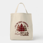 Het is de mooiste tijd van het Jaar Tote Bag (Achterkant)