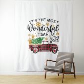 Het is de mooiste tijd van het jaar wandkleed (In situ)