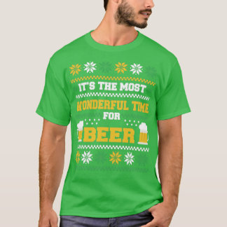 Het is de mooiste tijd voor Bier Oegly Christma T-shirt