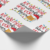 Het is de mooiste tijd voor een BIER Cadeaupapier (Hoek)