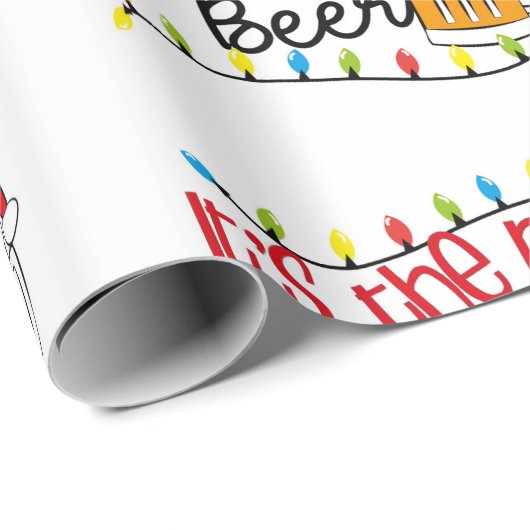 Het is de mooiste tijd voor een BIER Cadeaupapier (Rol Hoek)