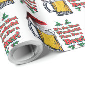 Het is de mooiste tijd voor een bier cadeaupapier (Rol Hoek)