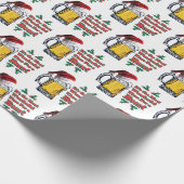 Het is de mooiste tijd voor een bier cadeaupapier (Hoek)