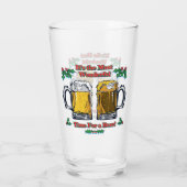 Het is de mooiste tijd voor een bier glas (Achterkant)