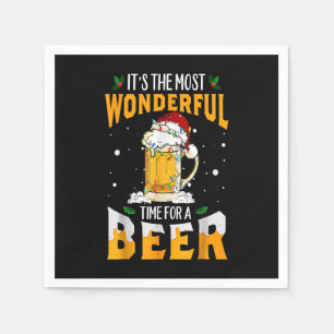 Het is de mooiste tijd voor een bierkerst. servet