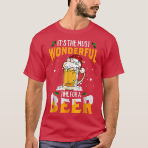Het is de mooiste tijd voor een bierkerst. t-shirt