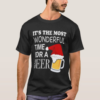 Het is de mooiste tijd voor een bierkerst t-shirt