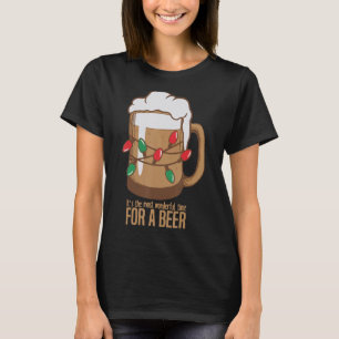Het is de mooiste tijd voor een bierkerst. t-shirt