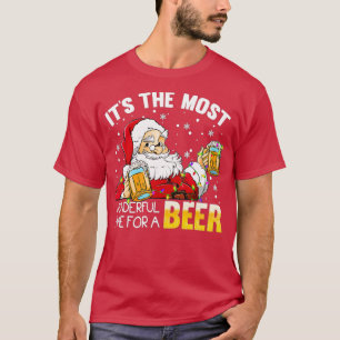 Het is de mooiste tijd voor een bierkerst. t-shirt