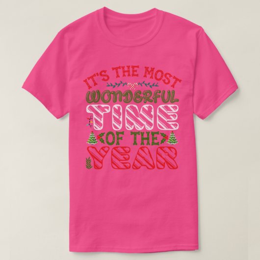 Het is de mooiste tijd voor t-shirt (Design voorkant)