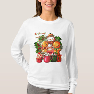 Het is de mooiste tijd - Vrolijk Kerstfeest T-shirt