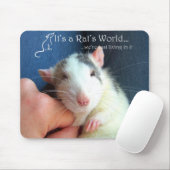 Het is de Muismat van een Rat. (Met muis)