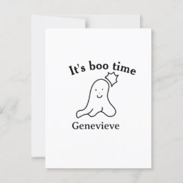 Het is de naam van de boekentijd Halloween datum t Briefkaart