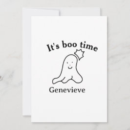 Het is de naam van de boekentijd Halloween datum t Kaart