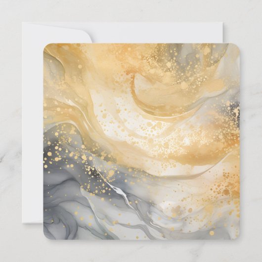 Het is de officiële uitnodiging voor het kerstfees (Achterkant)