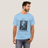 Het is de ontbrekende schaduw van blauw! t-shirt (Voorkant volledig)